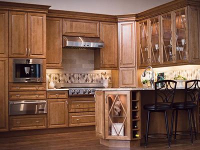 TỦ BẾP GỖ TG06