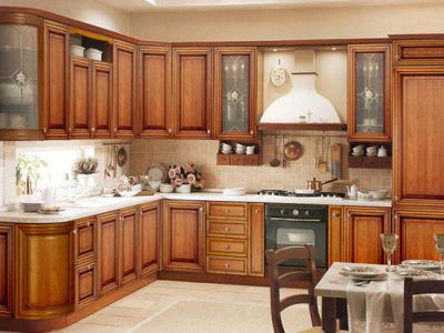 TỦ BẾP GỖ TG04