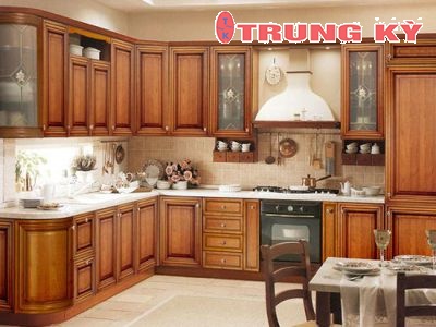 TỦ BẾP GỖ TG04